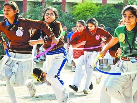 Manjot took first place in Teddy race conduct St Soldier Divine Public School ??
